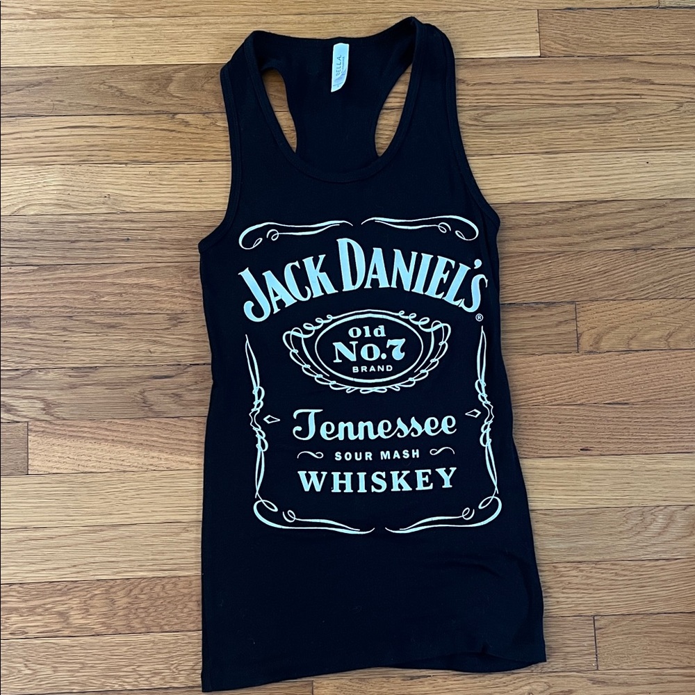 Jack Daniel's Black Tank Top SMALL